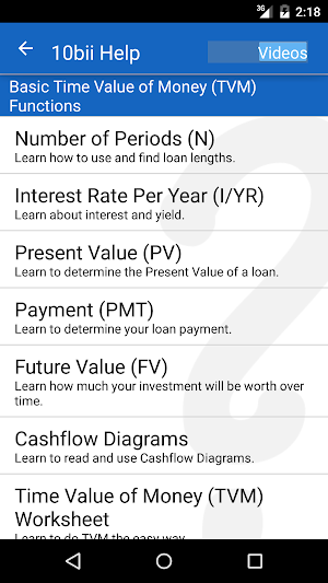 10bii Financial Calculator Screenshot 3