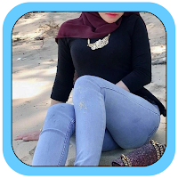 Hijab Girl Jeans Photo Suits