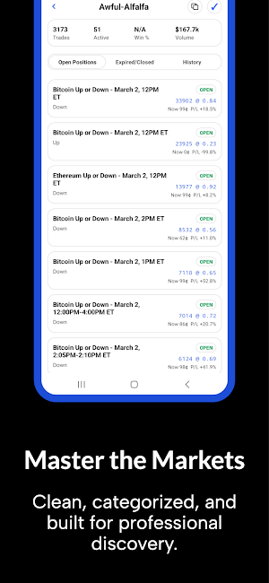PolyCat: Polymarket Alerts Screenshot 1