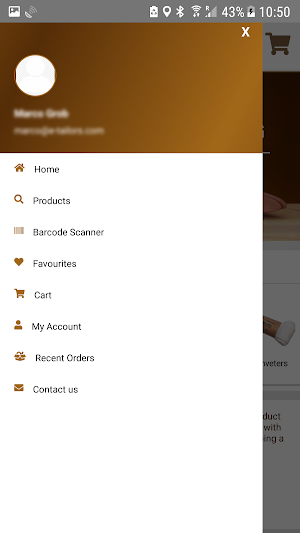 Schins Leder - order app Screenshot 3