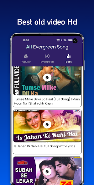 Hindi old song - Purane gane Screenshot 1