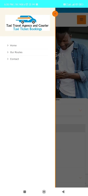 Taxi Travel Agency Screenshot 1