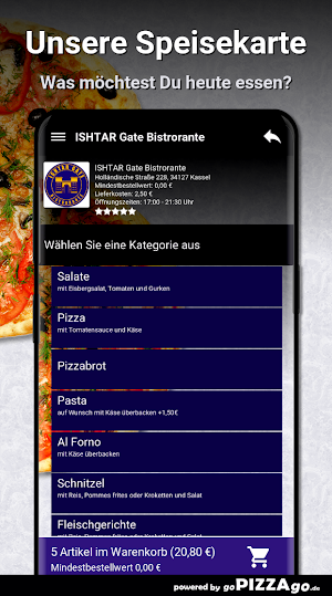 ISHTAR Gate Bistrorante Kassel Screenshot 3