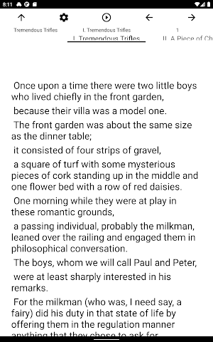Book, Tremendous Trifles Screenshot 3