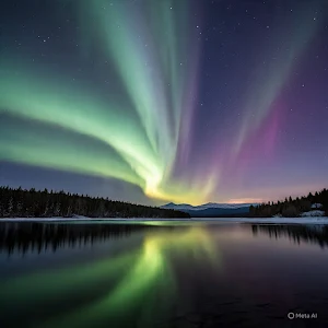 Aurora Borealis Wallpaper Screenshot 1