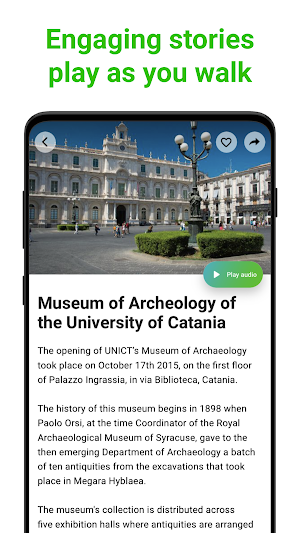 Catania Tour Guide:SmartGuide Screenshot 1