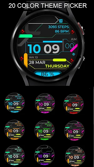 Watch Face A11 Screenshot 0