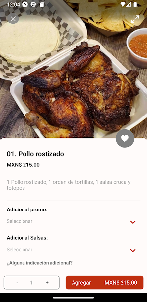 Brasa Rosticería Screenshot 3