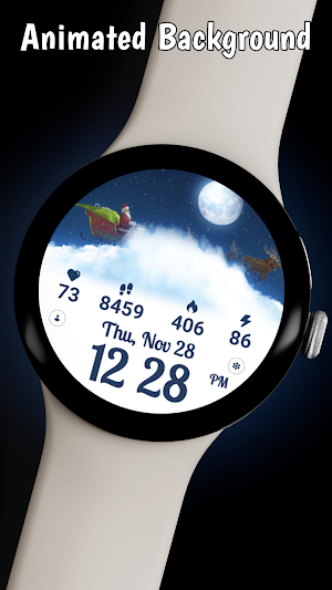 Christmas Vibes Watch Face Screenshot 1