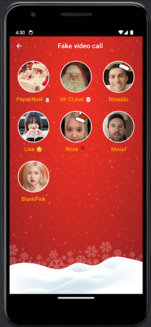 Fake Video - Santa Prank Call Screenshot 0