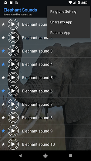 Elephant sounds ~ Sboard.pro Screenshot 3