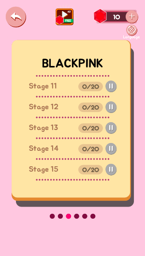 Word Kpop - Initials Quiz Screenshot 2
