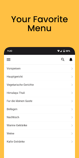 Mt. Kailash Himalaya Kitchen Screenshot 2
