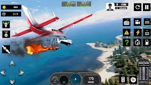 Flight Simulator Airplane Game Screenshot 3
