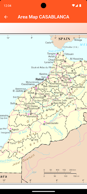 Casablanca Metro Map Screenshot 3