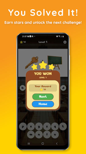 Catch the Words Game Screenshot 1
