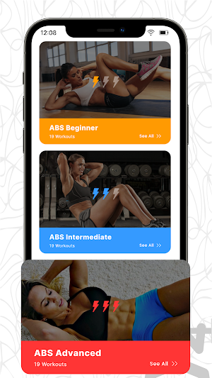 Six Pack Abs Workout - At Home Screenshot 0
