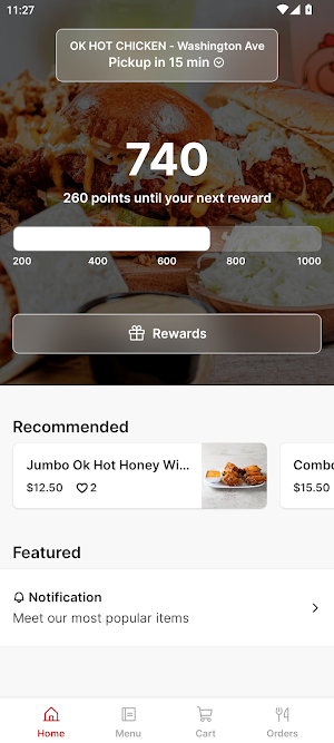 OK Hot Chicken To Go Screenshot 0