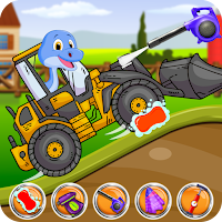 Build Dino Construction Trucks