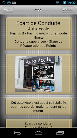 Ecart de Conduite Screenshot 3