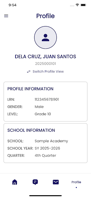 ICAS de Ayala Mobile app Screenshot 3