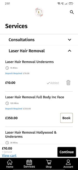 The Leeds Skin Clinic Screenshot 1
