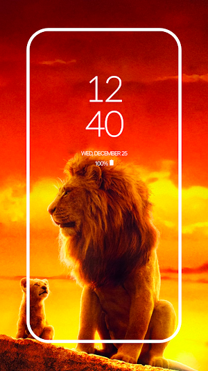 Lion HD Wallpaper Screenshot 2