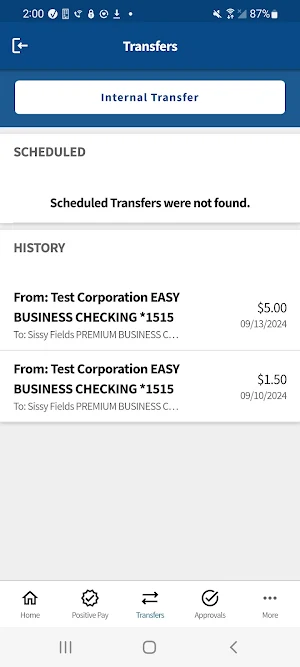 Washington Financial Business Screenshot 3