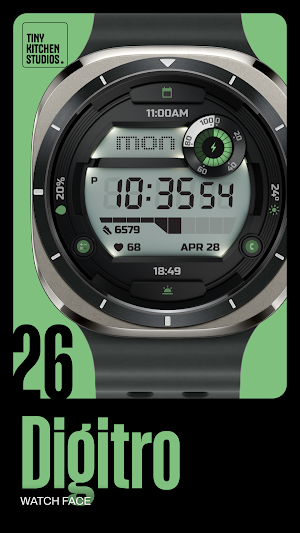 TKS 26 Digitro Watch Face Screenshot 0