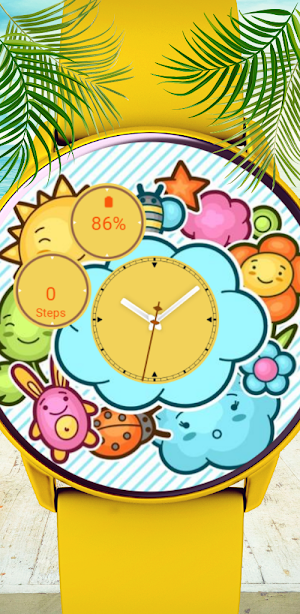 Summertime 2023 Watch Faces Screenshot 0