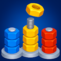 Color Puzzle: Nuts & Bolt Sort