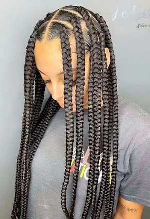 Long Braids Hairstyles Screenshot 0