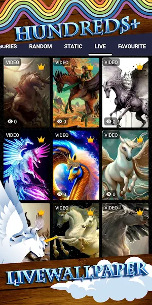 pegasus wallpaper Screenshot 2