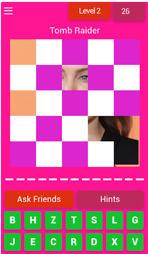 Hollywood Actress Quiz Screenshot 1