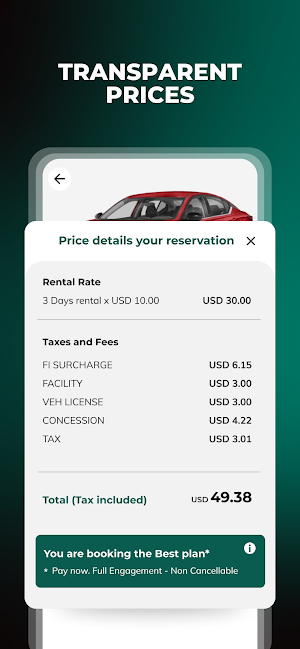 NÜ Car Rentals Screenshot 3