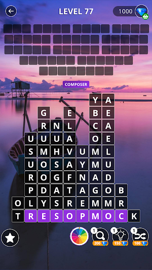 Calming Word Blocks Screenshot 2