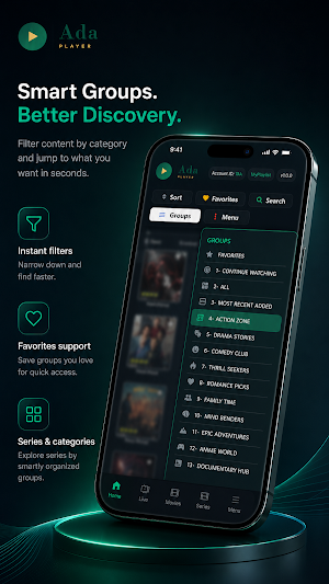 IPTV - AdaPlayer Screenshot 2