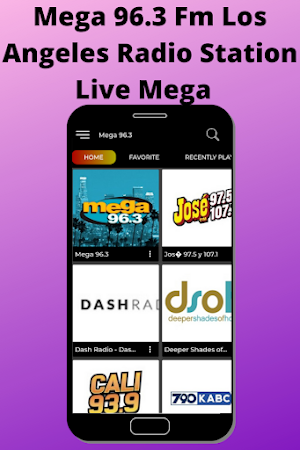 Mega 96.3 Fm Los Angeles Radio Station Live Mega Screenshot 0