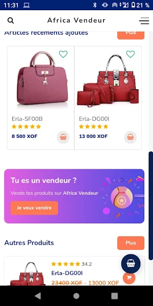 AFRICA VENDEUR Screenshot 3