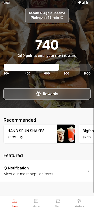 Stacks Burgers Screenshot 0