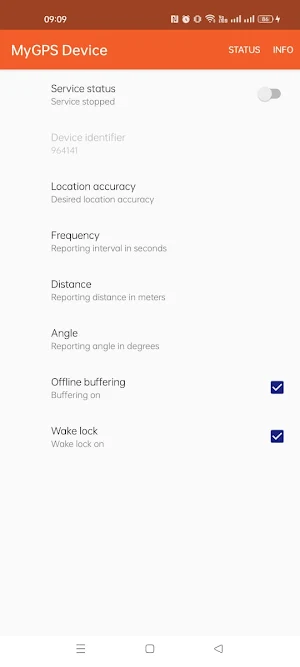 MyGPS Device Screenshot 0