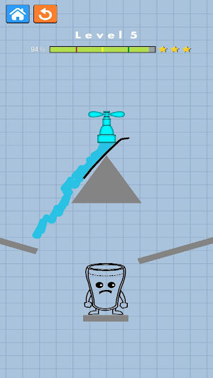 Glass Water offline game Screenshot 3