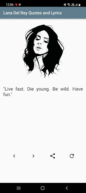 Lana Del Rey Quotes and Lyrics Screenshot 2
