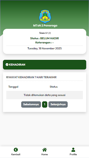 e-Vocard MTsN 2 Ponorogo Screenshot 2