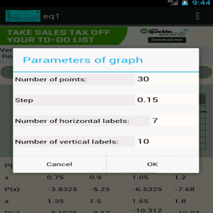 Square Equation  for Android Screenshot 0