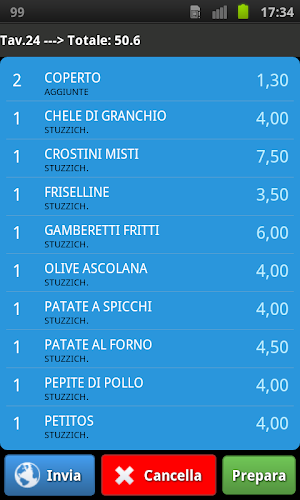 youComanda gestione ristorante Screenshot 2