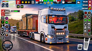 Euro Truck 3D Game Simulator Screenshot 1