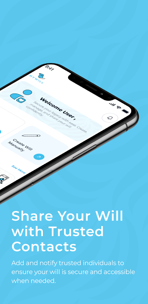 MyWill - Digital Legacy Screenshot 1