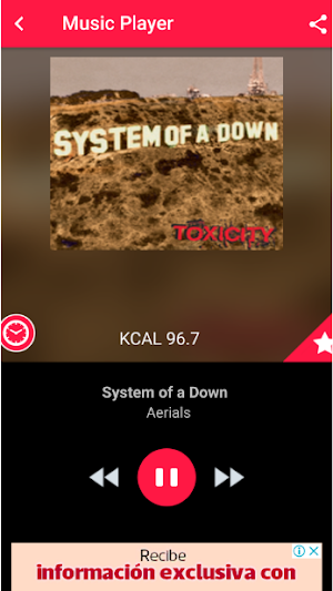 Kcal 96.7 Kcal Rocks Radio Screenshot 0