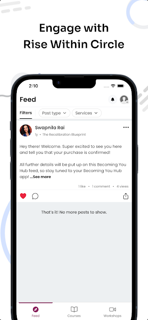 Rise Within Circle Screenshot 1